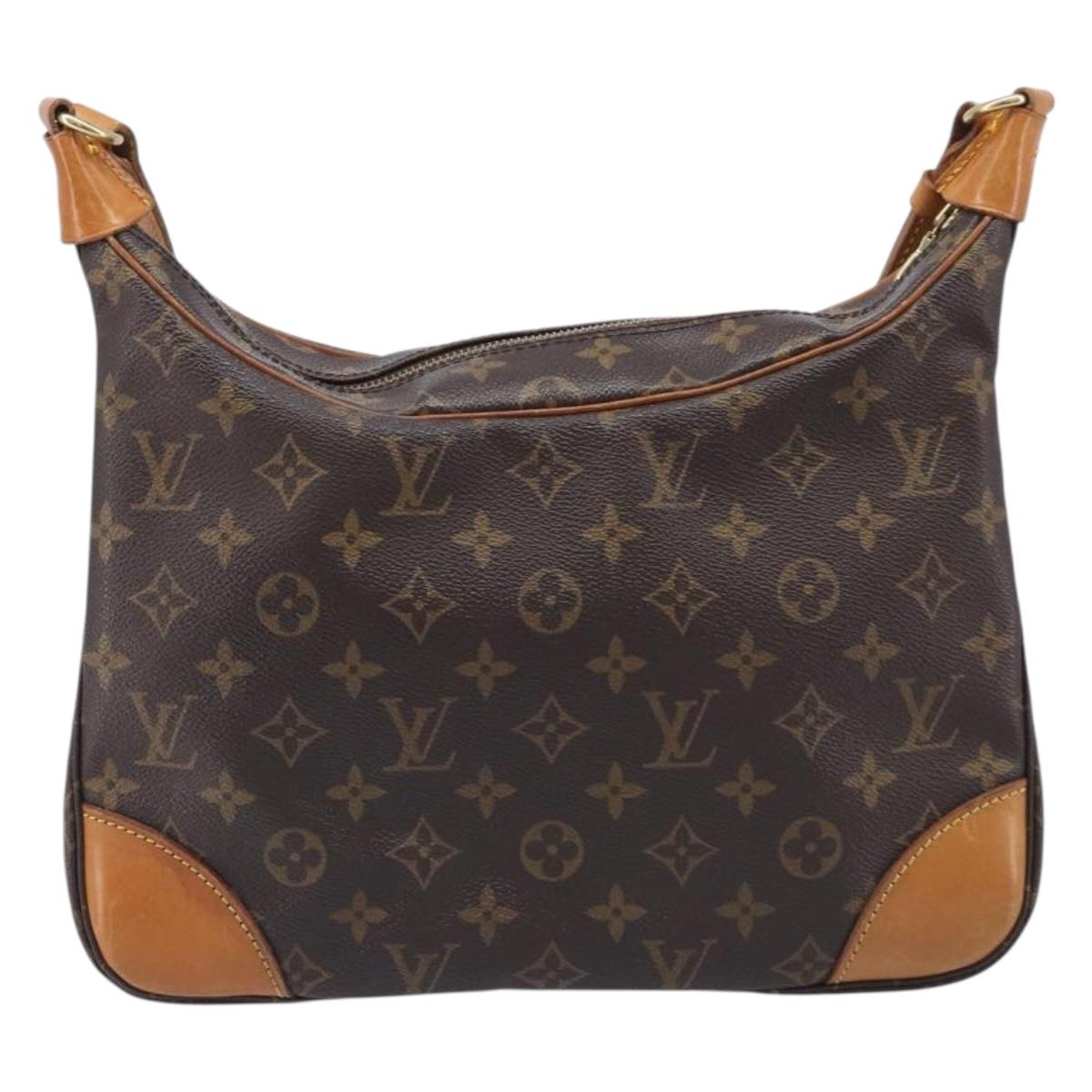 LOUIS VUITTON Monogram Boulogne 30 Shoulder Bag M51265 LV Auth 213299A