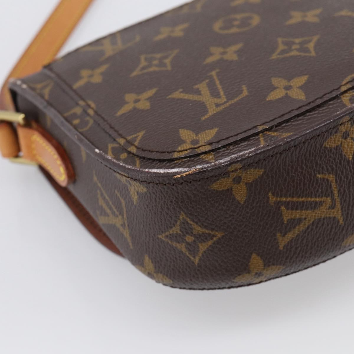 LOUIS VUITTON Monogram Saint Cloud PM Shoulder Bag M51244 LV Auth 213300A