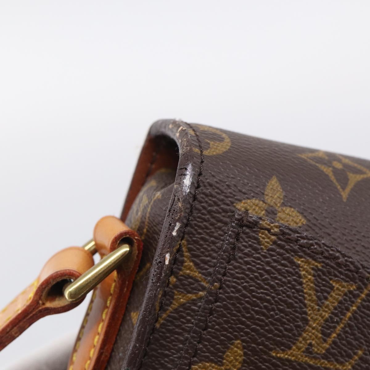 LOUIS VUITTON Monogram Saint Cloud PM Shoulder Bag M51244 LV Auth 213300A