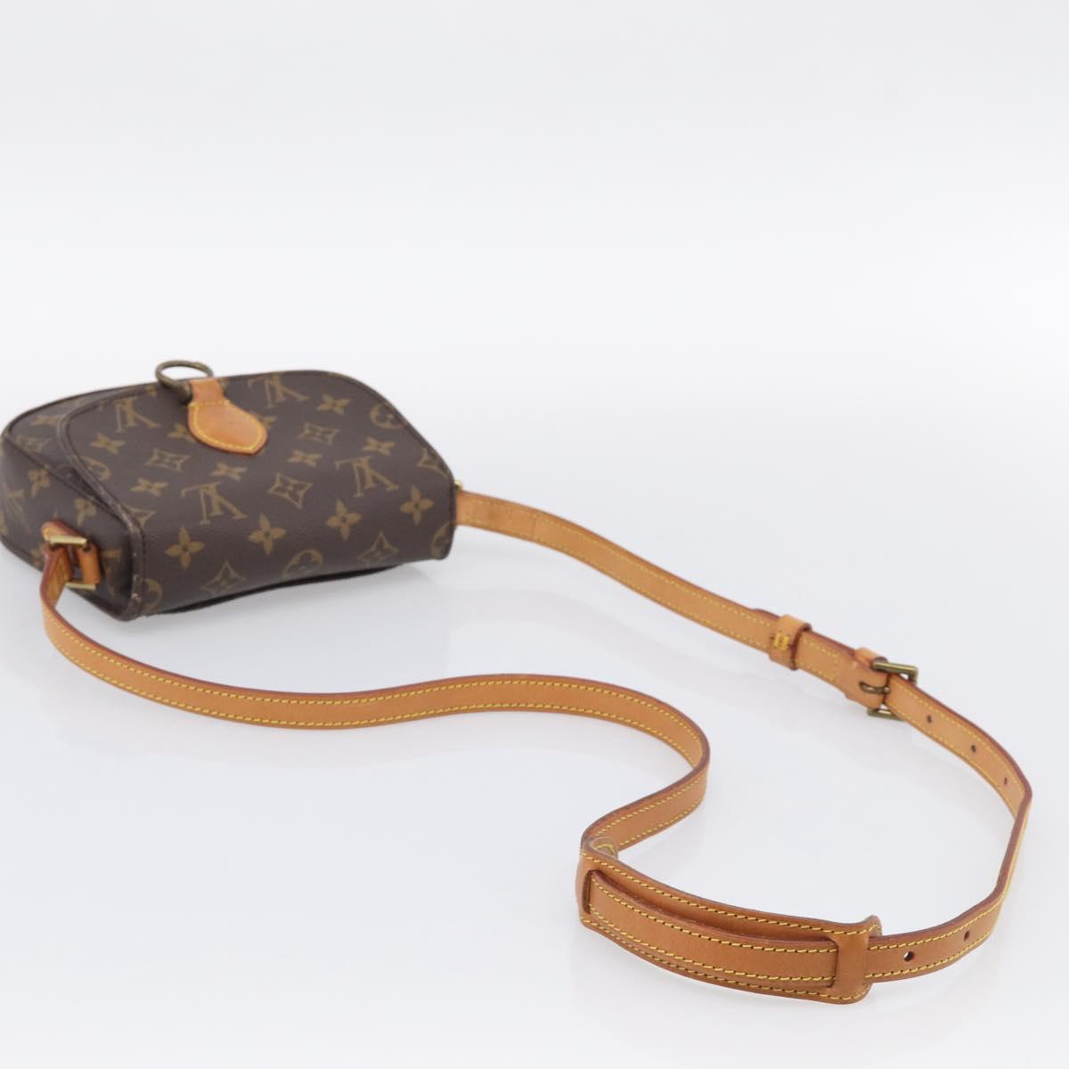 LOUIS VUITTON Monogram Saint Cloud PM Shoulder Bag M51244 LV Auth 213300A