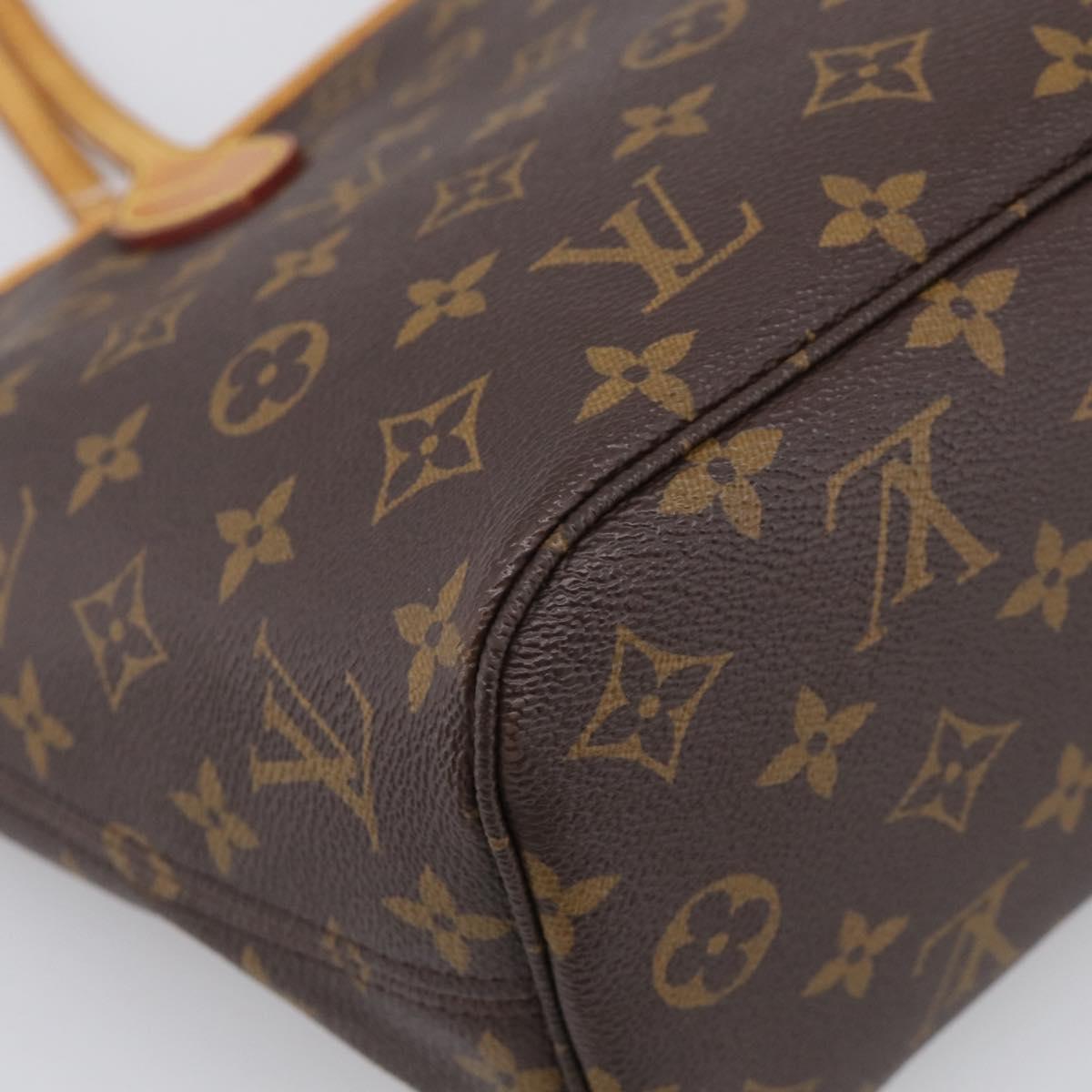 LOUIS VUITTON Monogram Neverfull PM Tote Bag M40155 LV Auth 213328A