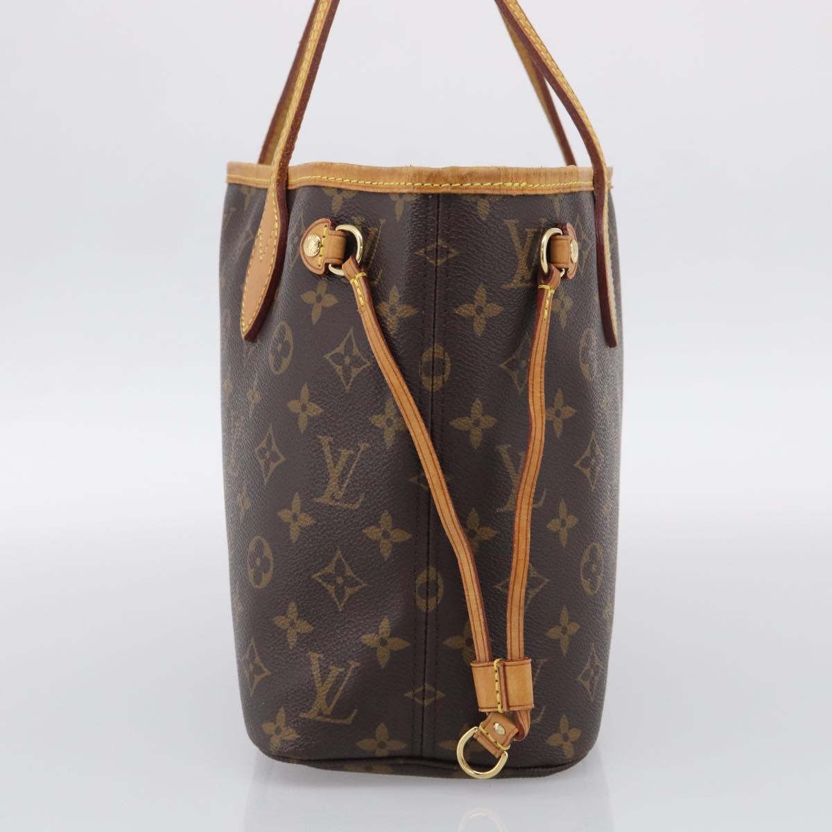 LOUIS VUITTON Monogram Neverfull PM Tote Bag M40155 LV Auth 213328A