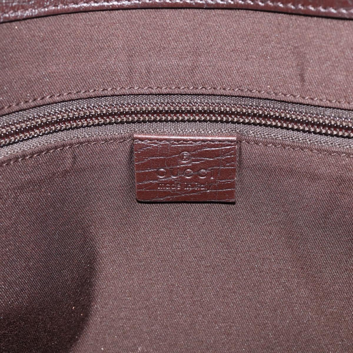 GUCCI GG Supreme Tote Bag PVC Beige 141624 Auth 213336A