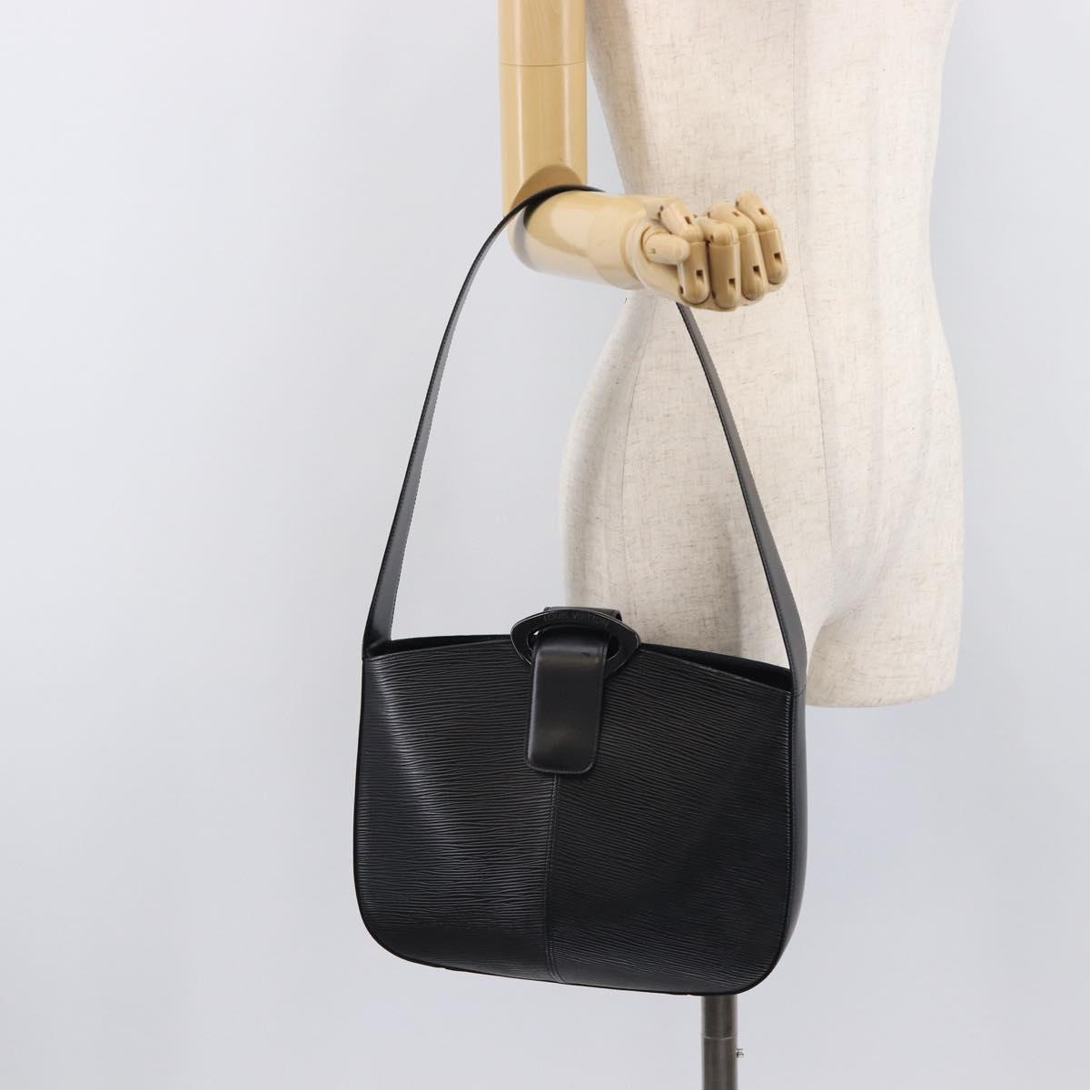LOUIS VUITTON Epi Revli Shoulder Bag Black M52162 LV Auth 213348V