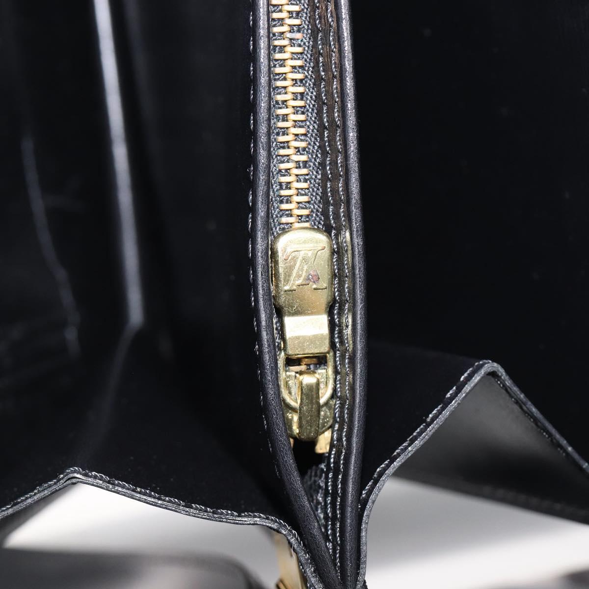 LOUIS VUITTON Epi Capuchin Shoulder Bag Black M52342 LV Auth 213361A