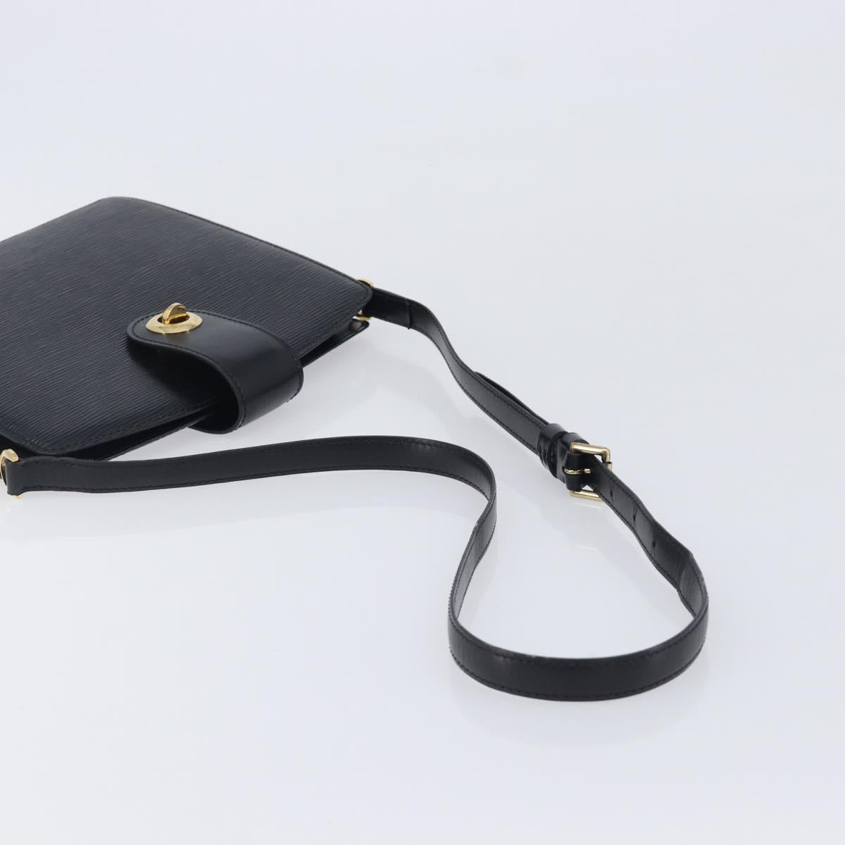 LOUIS VUITTON Epi Capuchin Shoulder Bag Black M52342 LV Auth 213361A