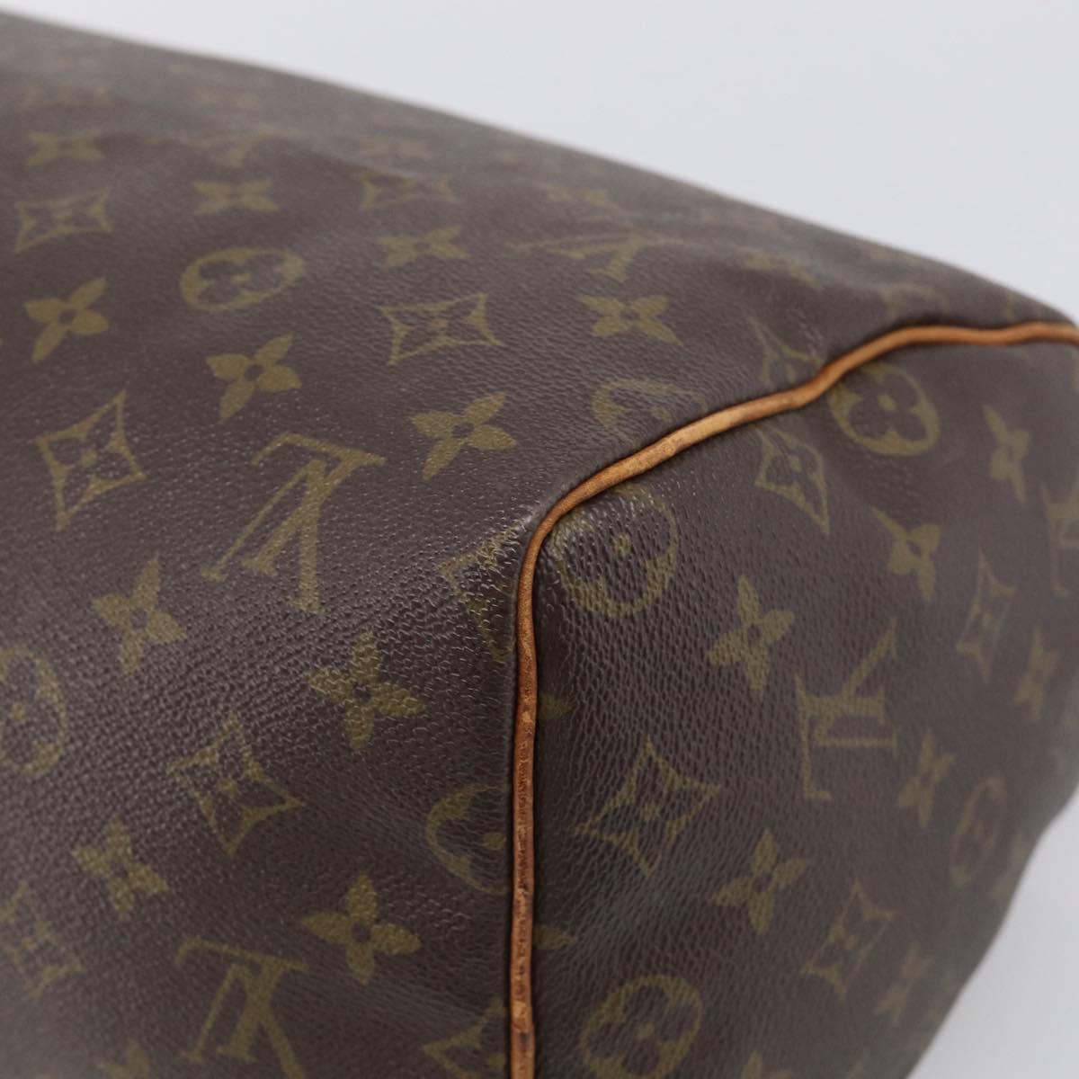 LOUIS VUITTON Monogram Speedy 30 Hand Bag M41526 LV Auth 213372