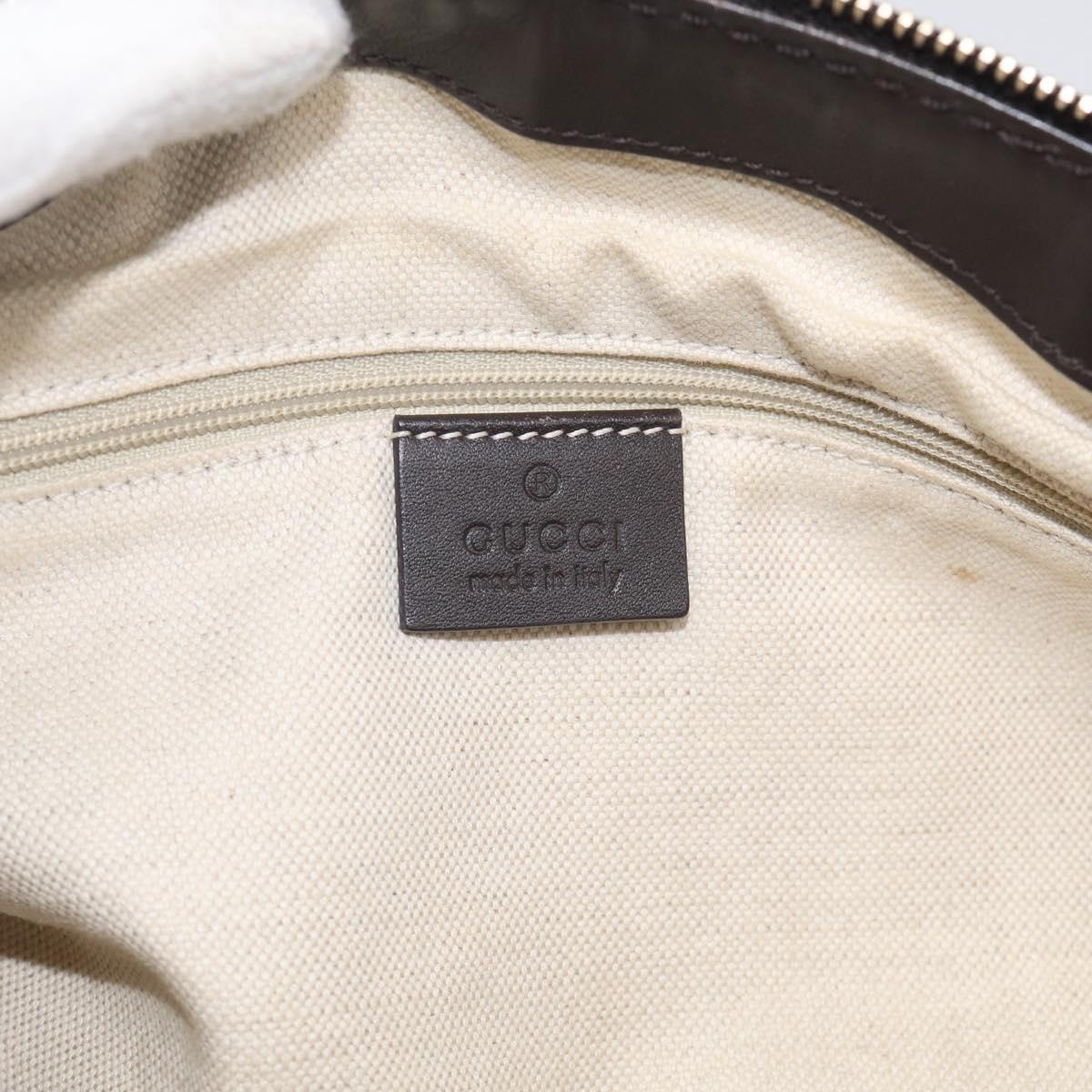 GUCCI GG Canvas Sukey Hand Bag 2way Beige Gold 247902 Auth 213375A