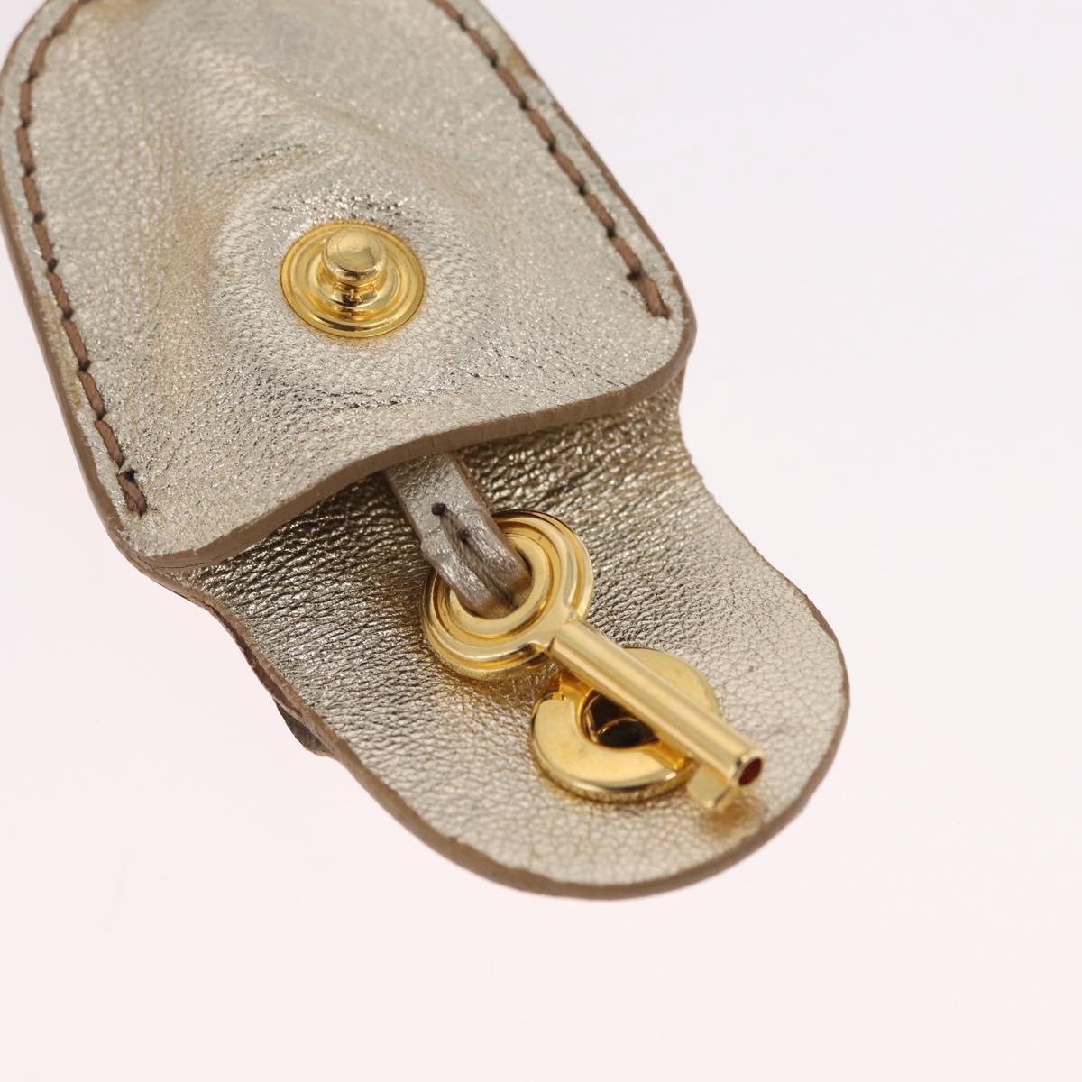 Miu Miu Shoulder Bag Leather Gold Auth 213385M