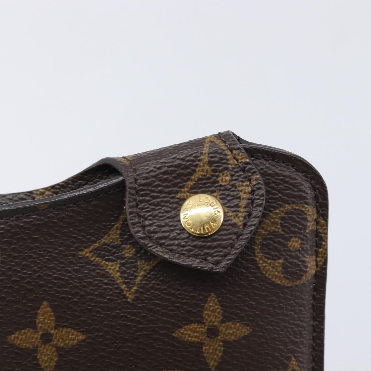 LOUIS VUITTON Monogram Etui Lunette MM Glasses Case M66544 LV Auth 213391V