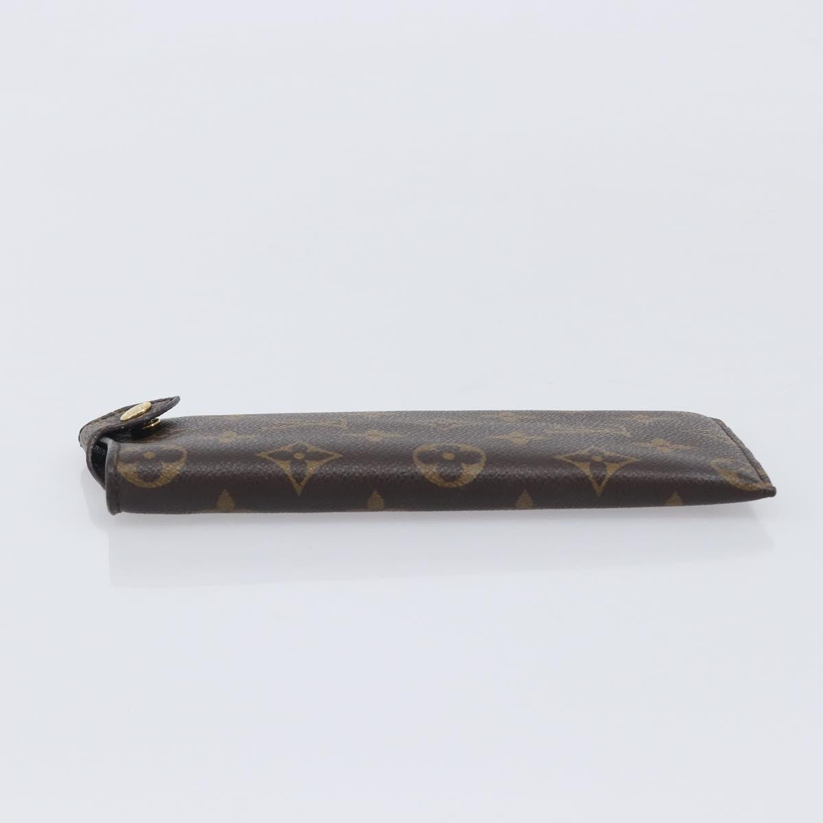 LOUIS VUITTON Monogram Etui Lunette MM Glasses Case M66544 LV Auth 213391V