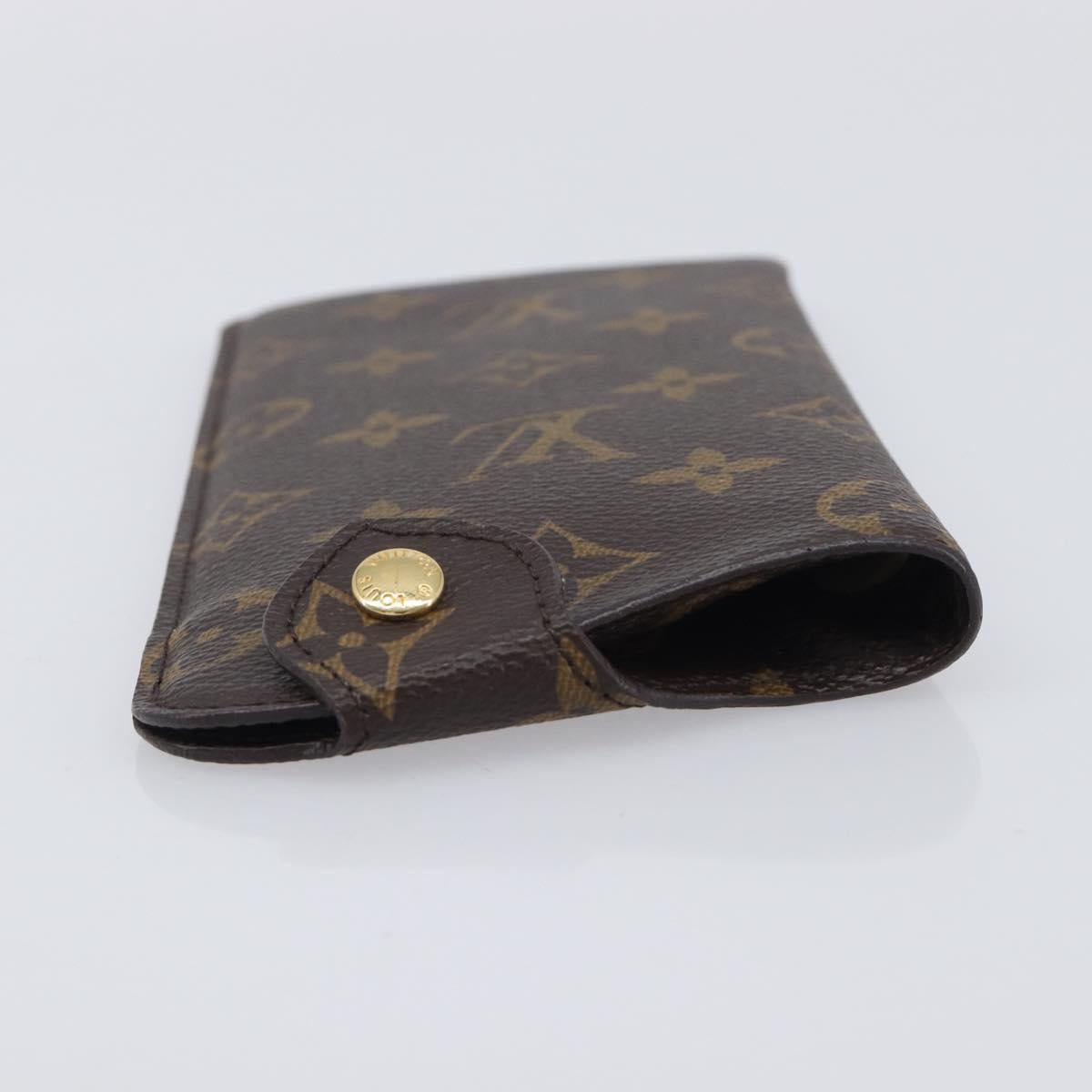 LOUIS VUITTON Monogram Etui Lunette MM Glasses Case M66544 LV Auth 213391V
