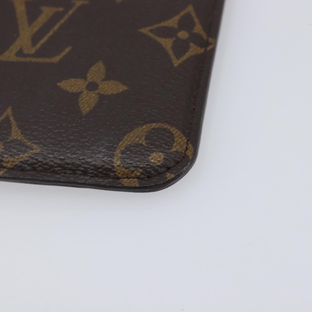 LOUIS VUITTON Monogram Etui Lunette MM Glasses Case M66544 LV Auth 213391V
