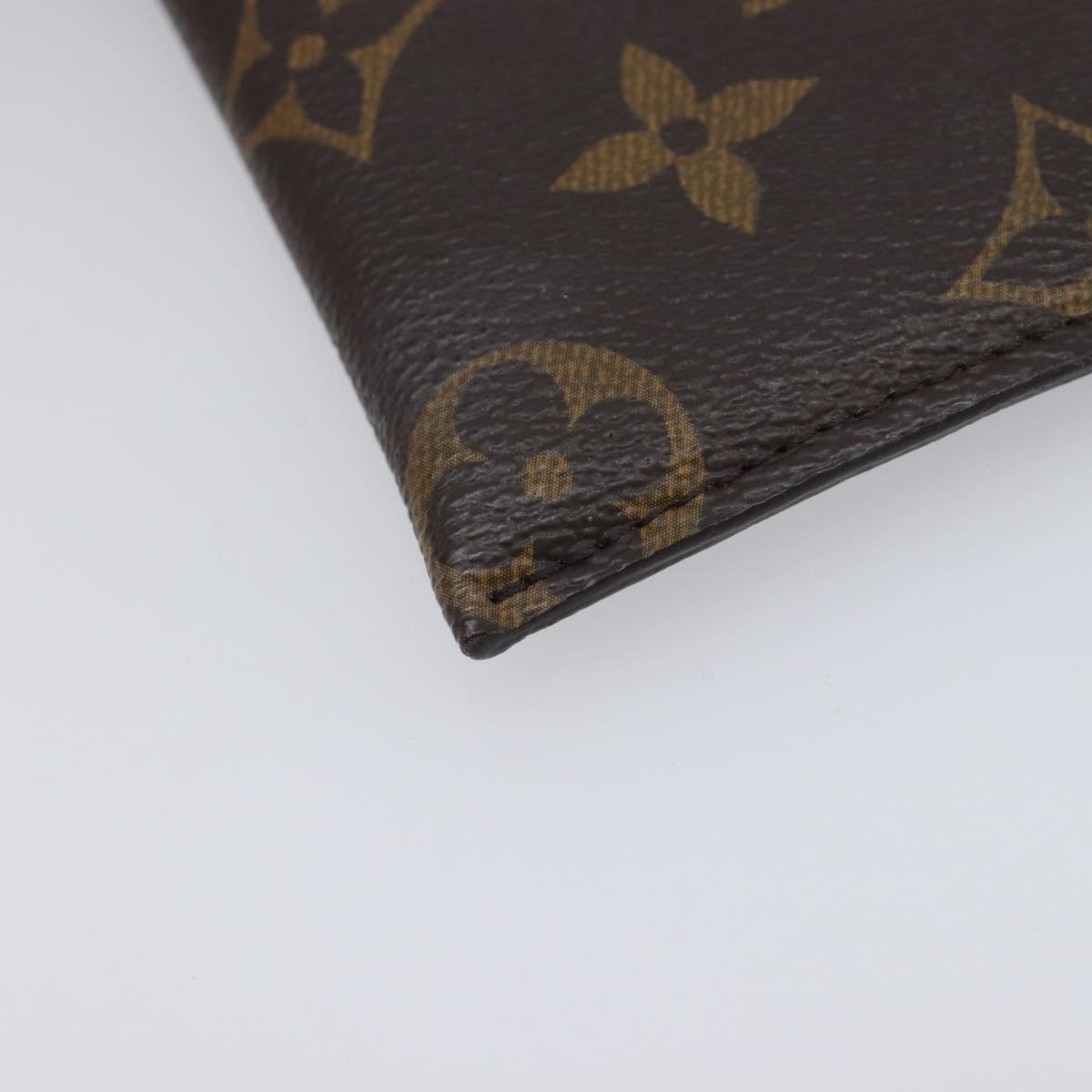 LOUIS VUITTON Monogram Etui Lunette MM Glasses Case M66544 LV Auth 213391V