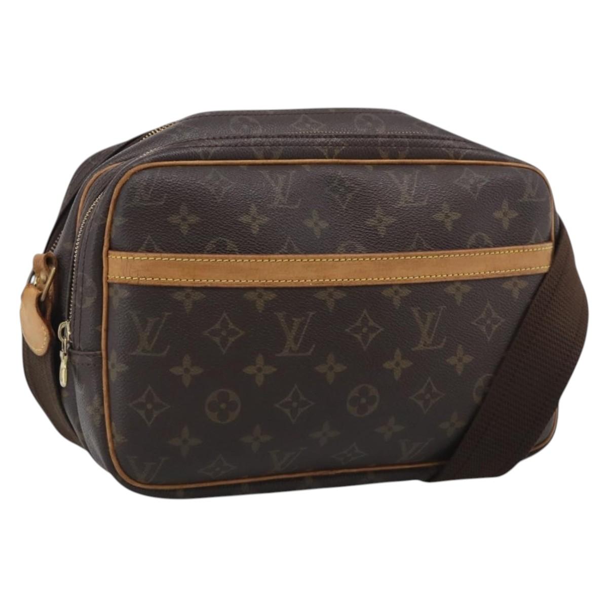 LOUIS VUITTON Monogram Reporter PM Shoulder Bag M45254 LV Auth 213392