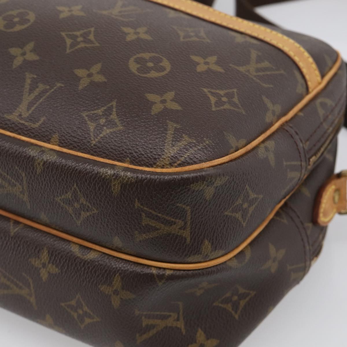 LOUIS VUITTON Monogram Reporter PM Shoulder Bag M45254 LV Auth 213392