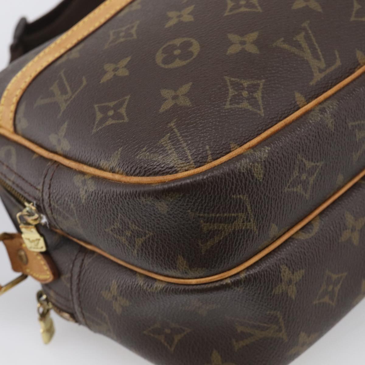 LOUIS VUITTON Monogram Reporter PM Shoulder Bag M45254 LV Auth 213392