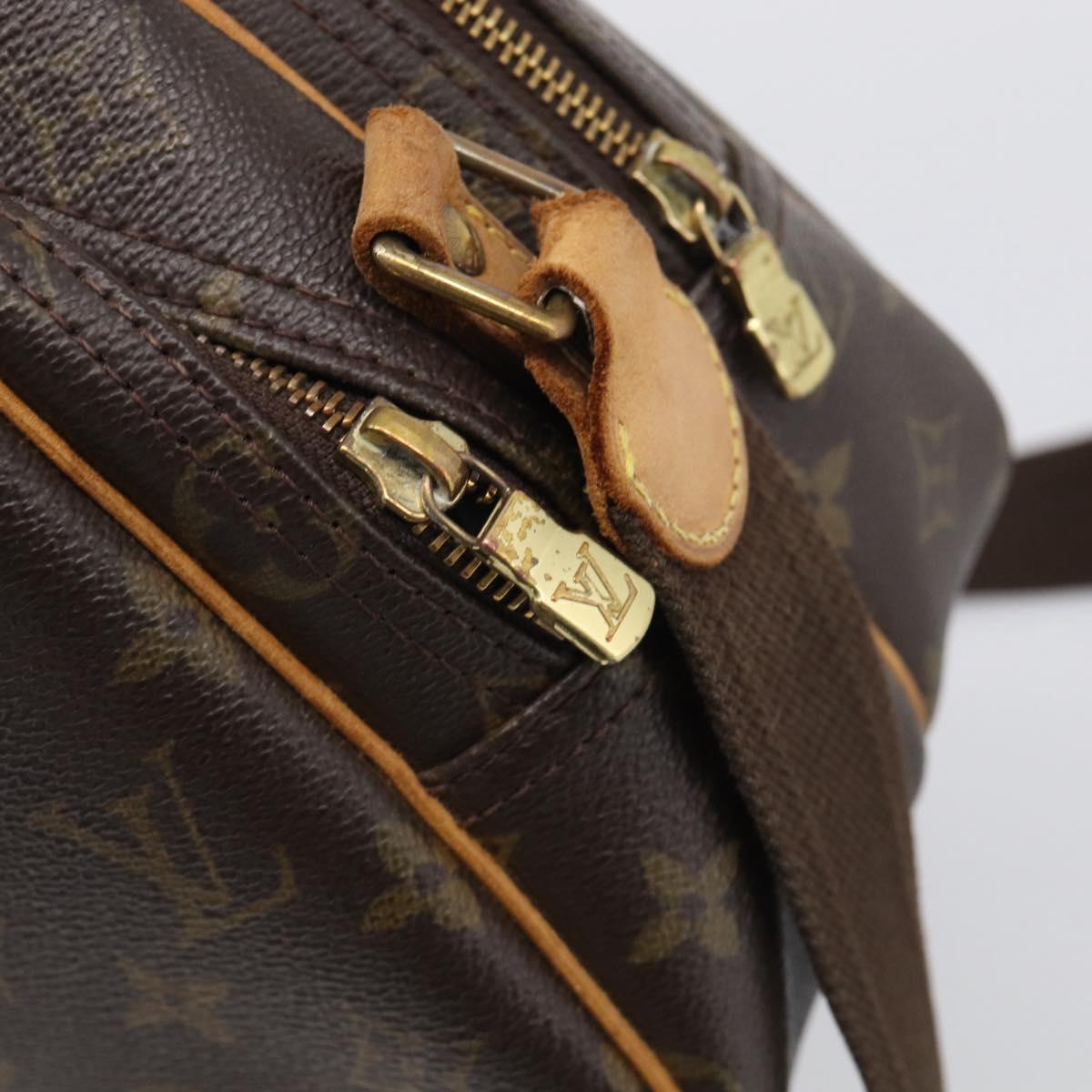 LOUIS VUITTON Monogram Reporter PM Shoulder Bag M45254 LV Auth 213392