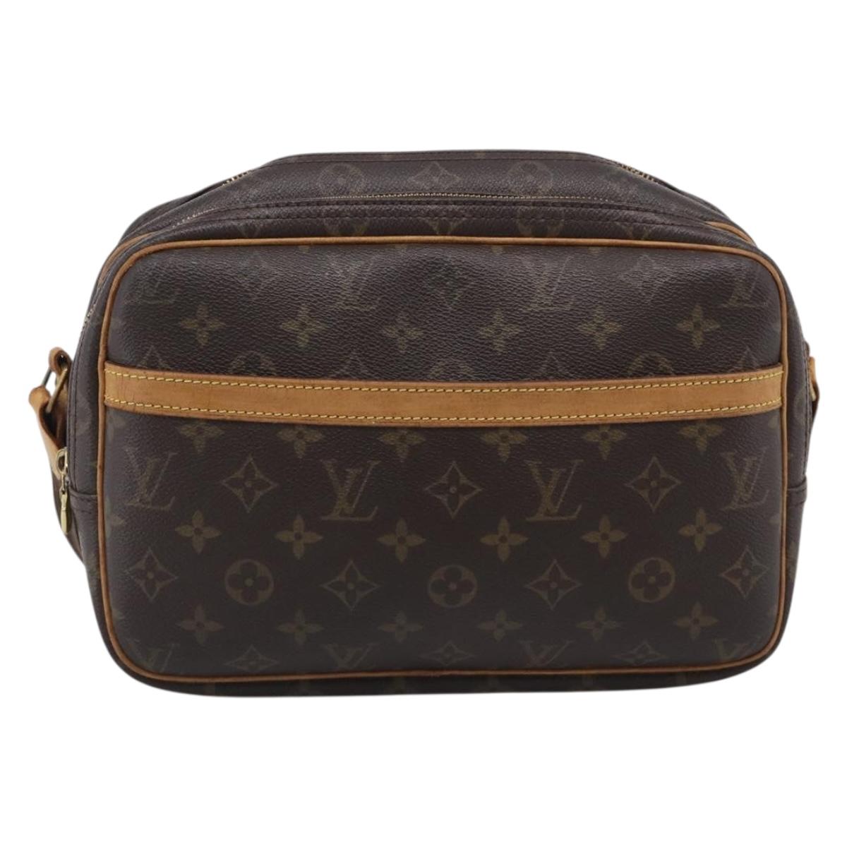 LOUIS VUITTON Monogram Reporter PM Shoulder Bag M45254 LV Auth 213392