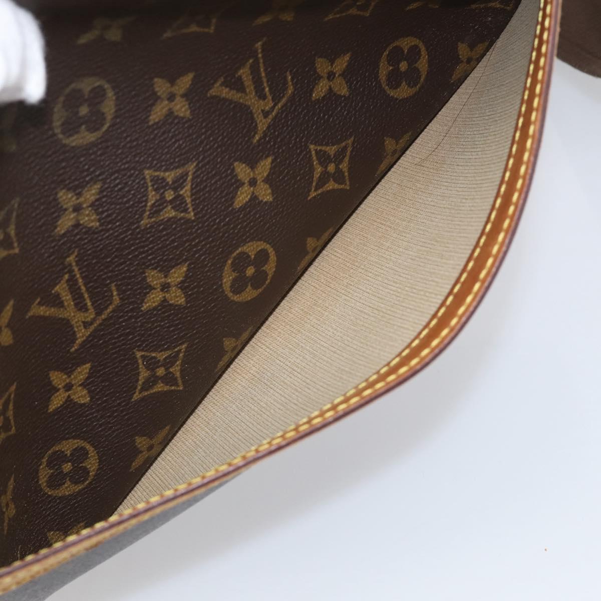 LOUIS VUITTON Monogram Reporter PM Shoulder Bag M45254 LV Auth 213392