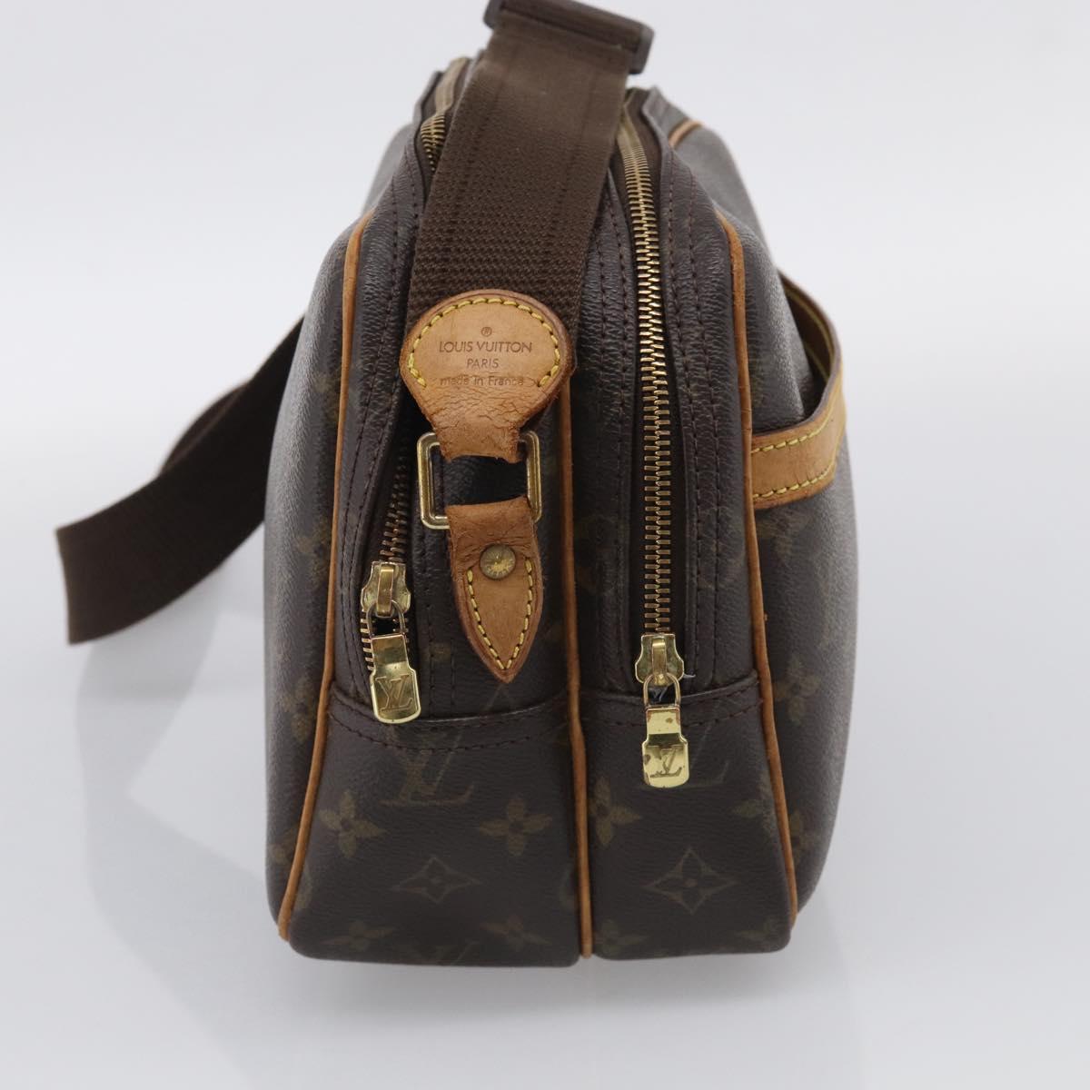 LOUIS VUITTON Monogram Reporter PM Shoulder Bag M45254 LV Auth 213392