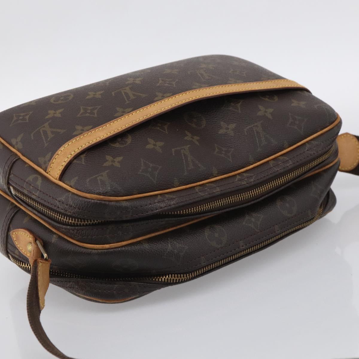 LOUIS VUITTON Monogram Reporter PM Shoulder Bag M45254 LV Auth 213392
