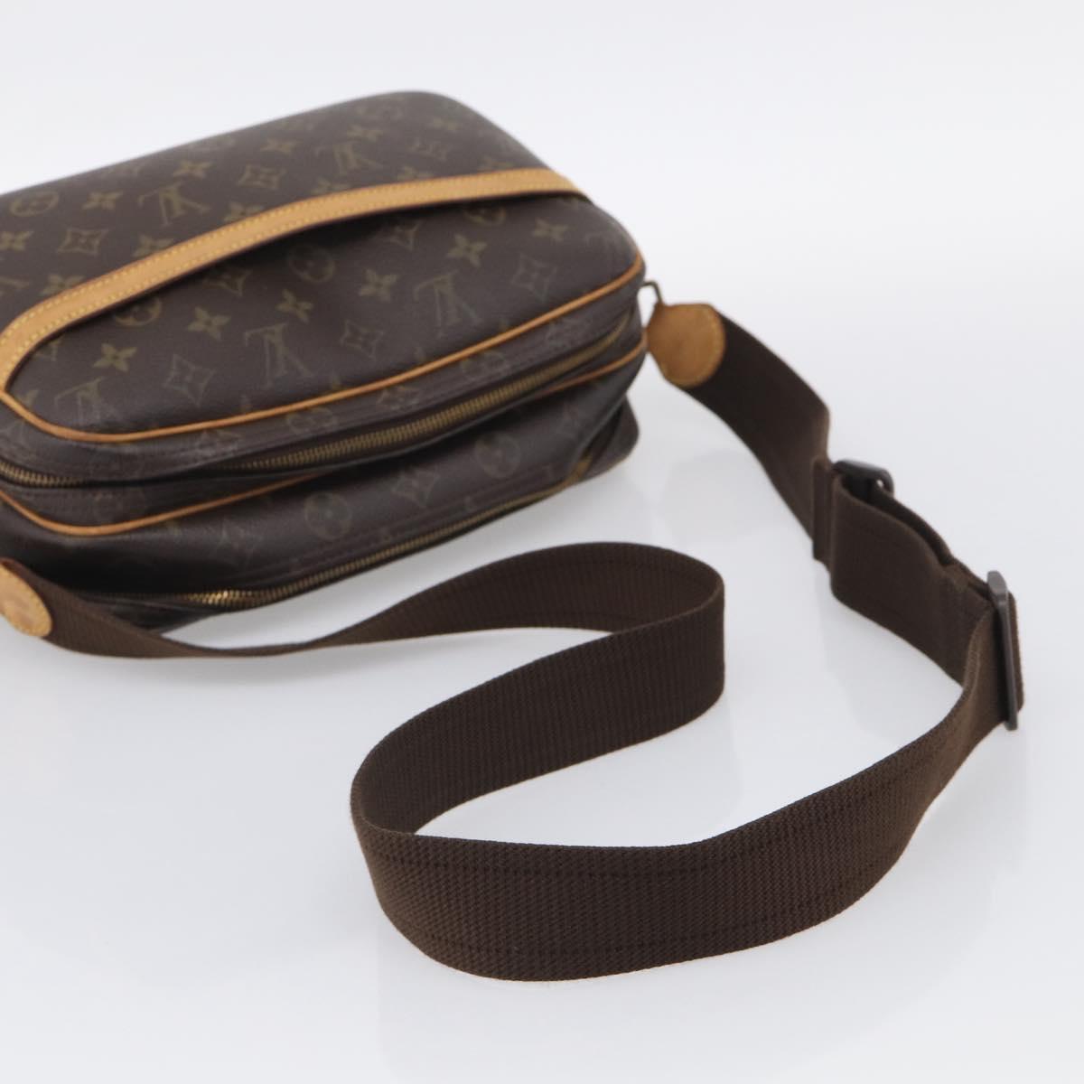 LOUIS VUITTON Monogram Reporter PM Shoulder Bag M45254 LV Auth 213392