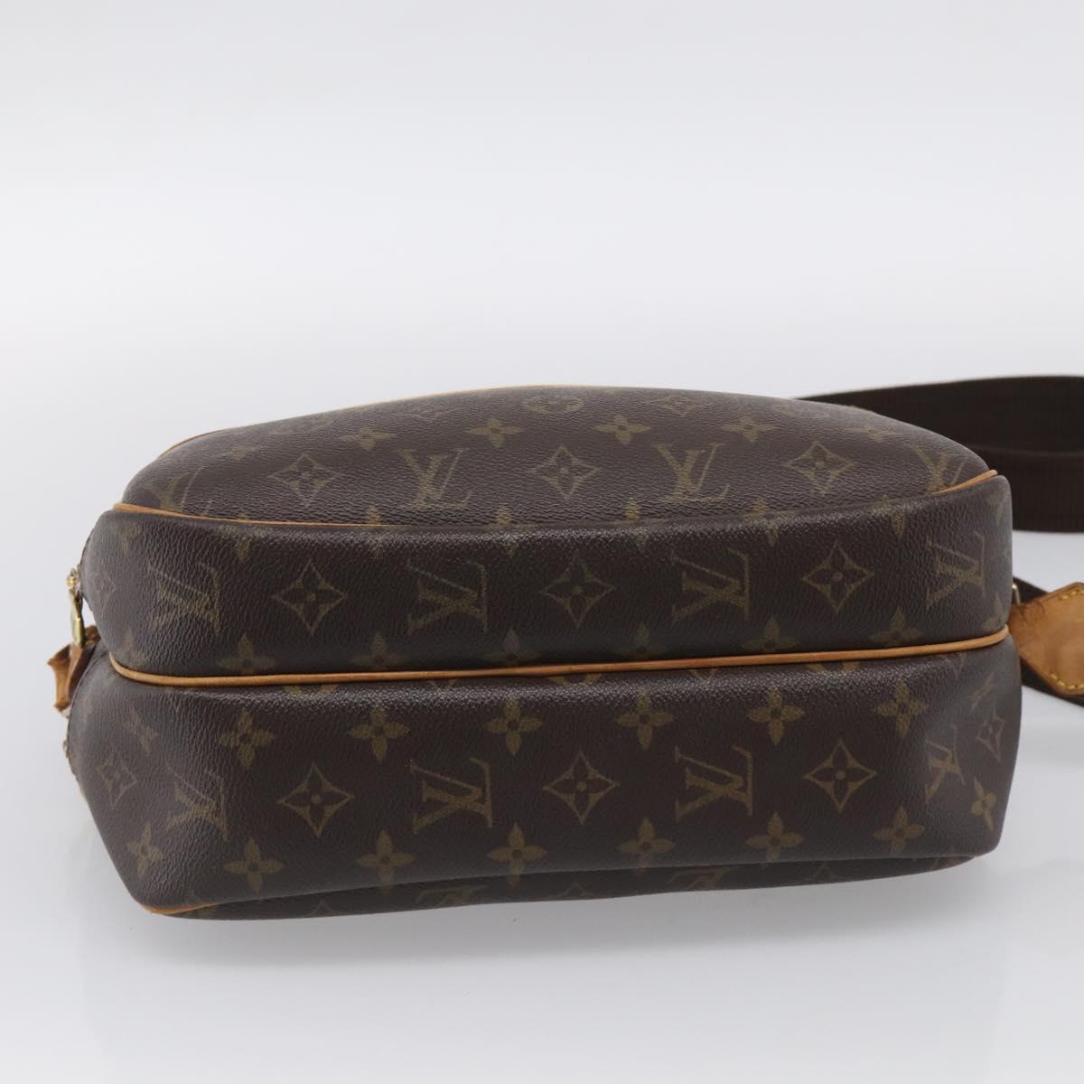 LOUIS VUITTON Monogram Reporter PM Shoulder Bag M45254 LV Auth 213392