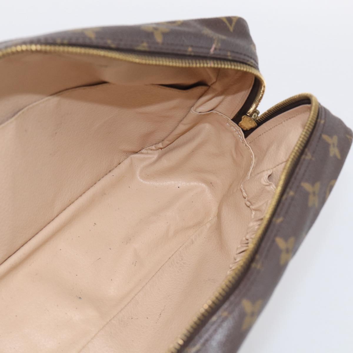 LOUIS VUITTON Monogram Trousse Toilette 28 Clutch Bag M47522 LV Auth 213393