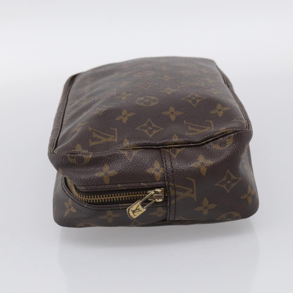 LOUIS VUITTON Monogram Trousse Toilette 28 Clutch Bag M47522 LV Auth 213393