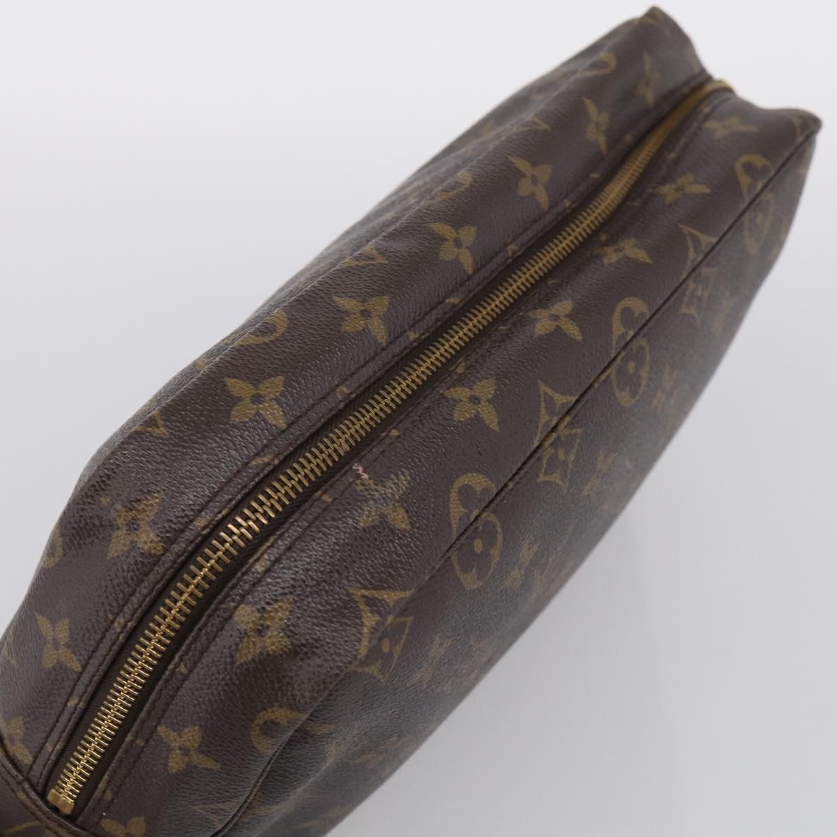 LOUIS VUITTON Monogram Trousse Toilette 28 Clutch Bag M47522 LV Auth 213393