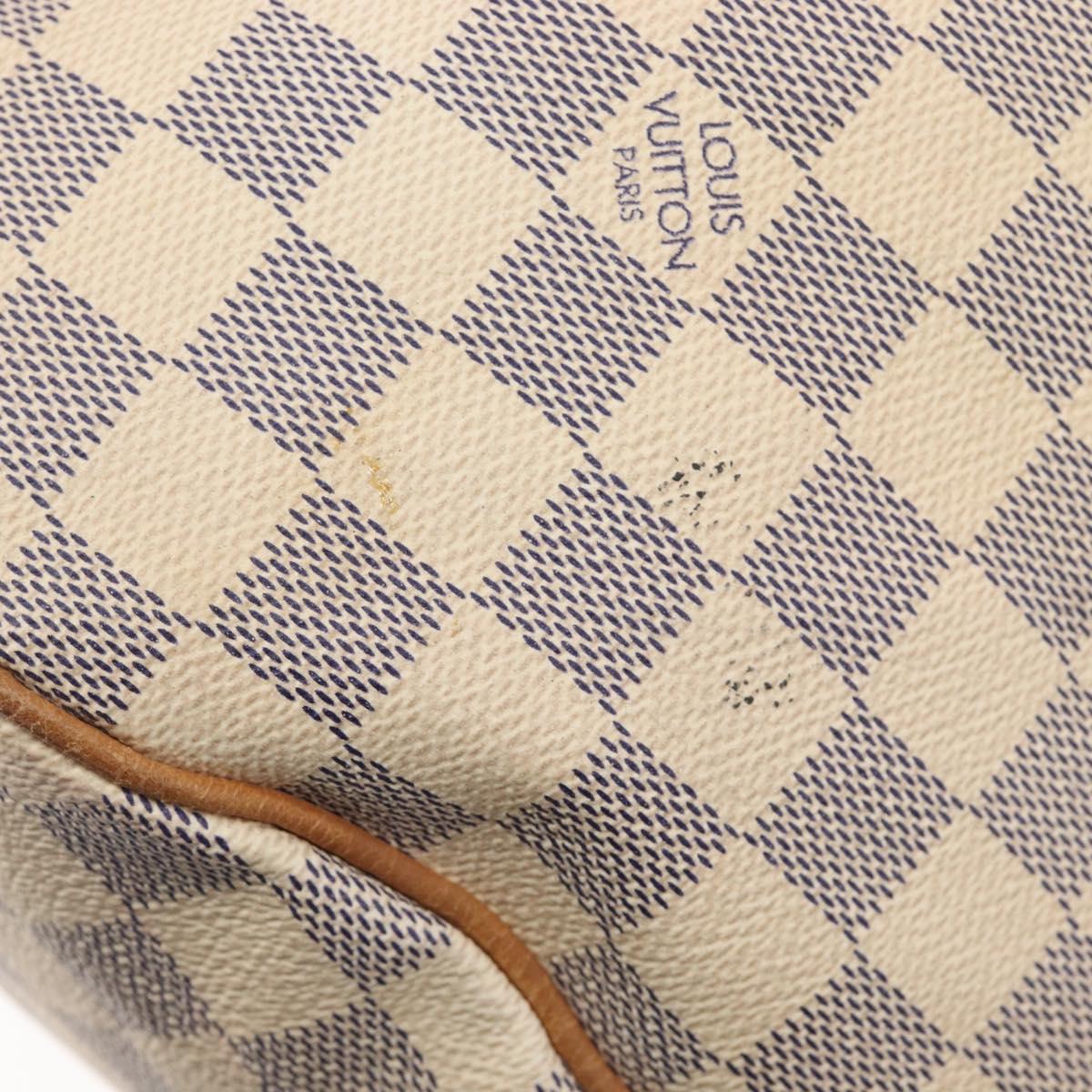 LOUIS VUITTON Damier Azur Speedy 30 Hand Bag N41533 LV Auth 213398
