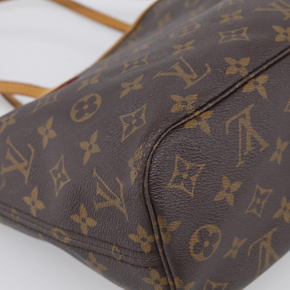 LOUIS VUITTON Monogram Neverfull PM Tote Bag M40155 LV Auth 213399A
