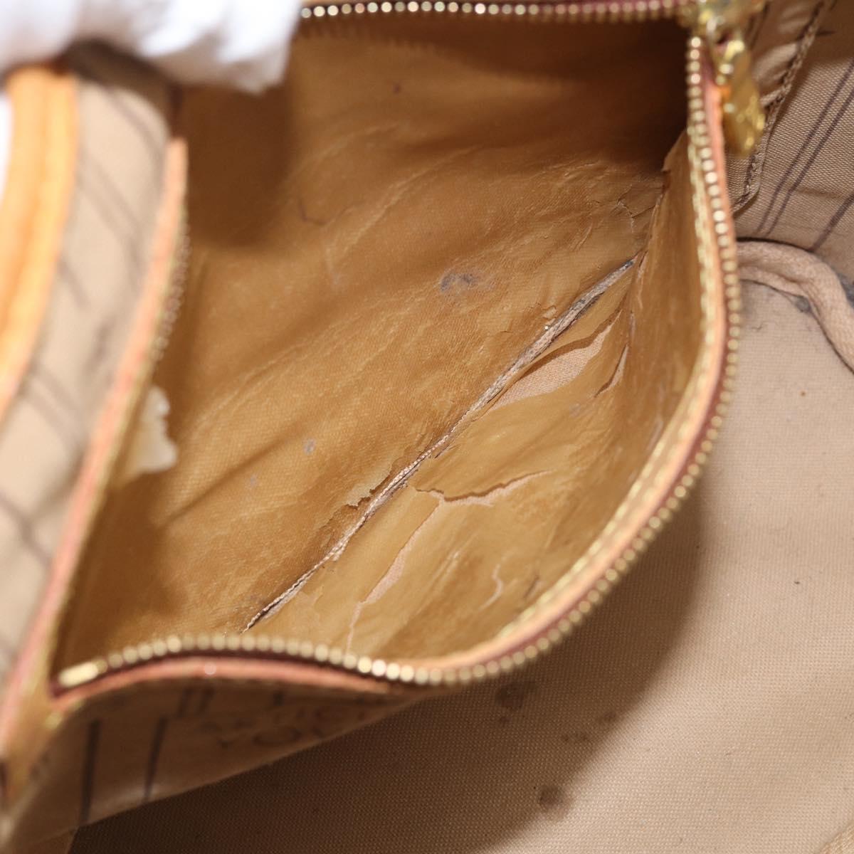 LOUIS VUITTON Monogram Neverfull PM Tote Bag M40155 LV Auth 213399A