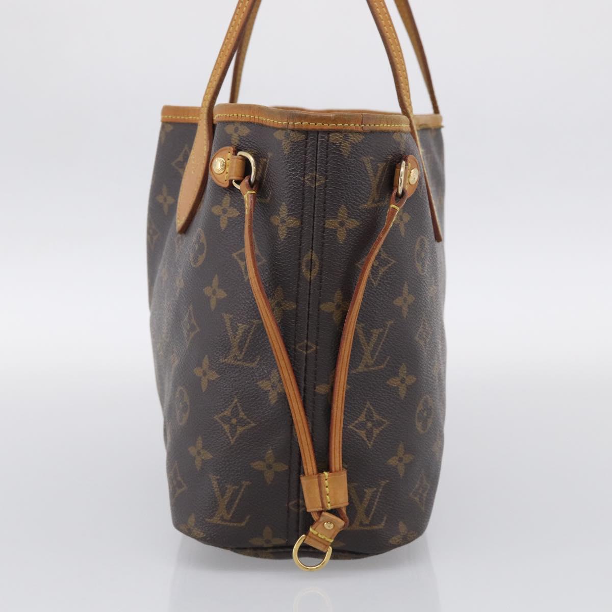 LOUIS VUITTON Monogram Neverfull PM Tote Bag M40155 LV Auth 213399A