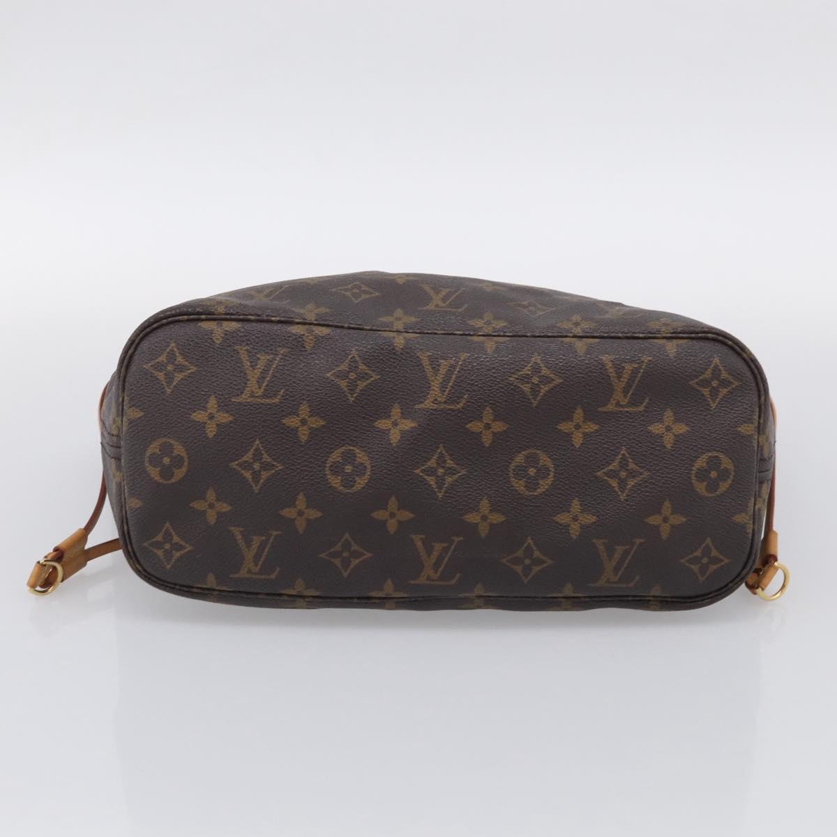 LOUIS VUITTON Monogram Neverfull PM Tote Bag M40155 LV Auth 213399A