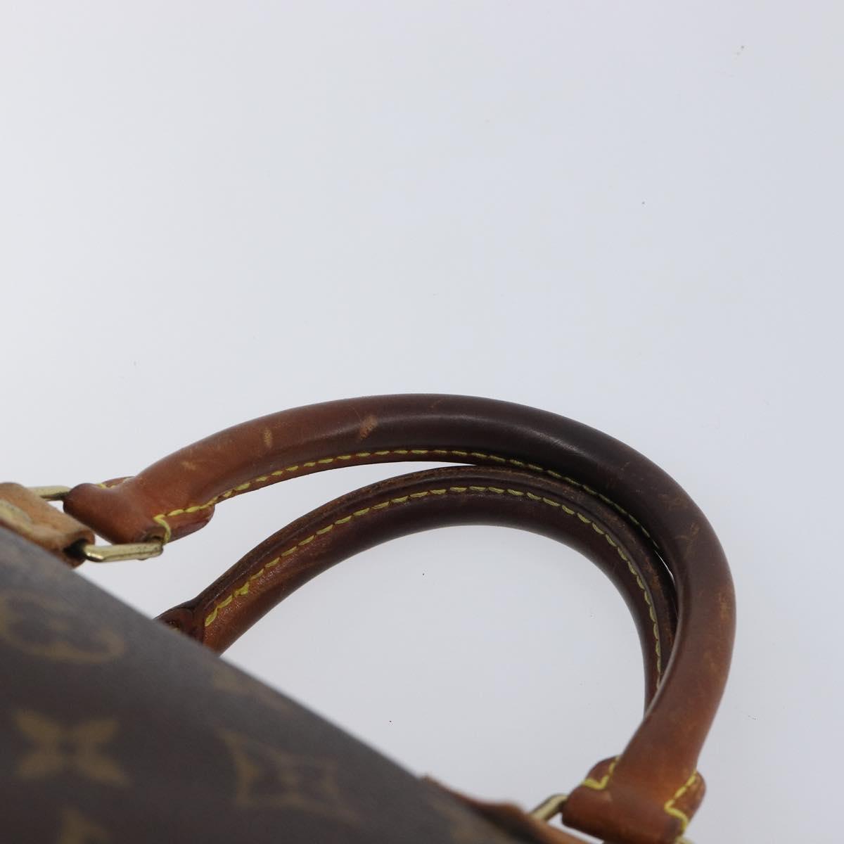LOUIS VUITTON Monogram Speedy 30 Hand Bag M41526 LV Auth 213400