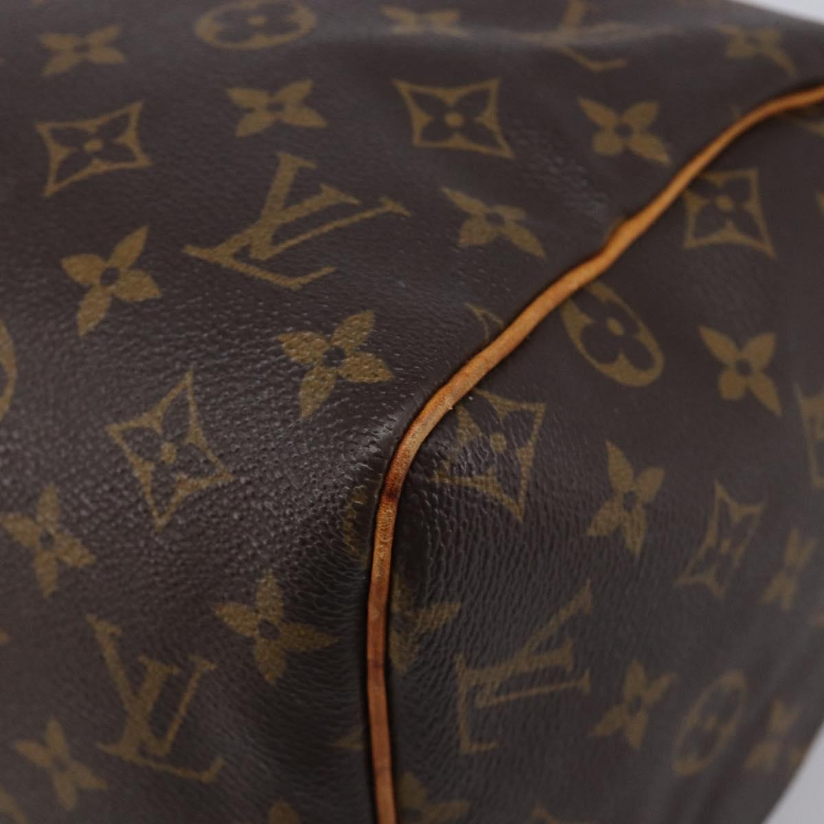 LOUIS VUITTON Monogram Speedy 30 Hand Bag M41526 LV Auth 213401A