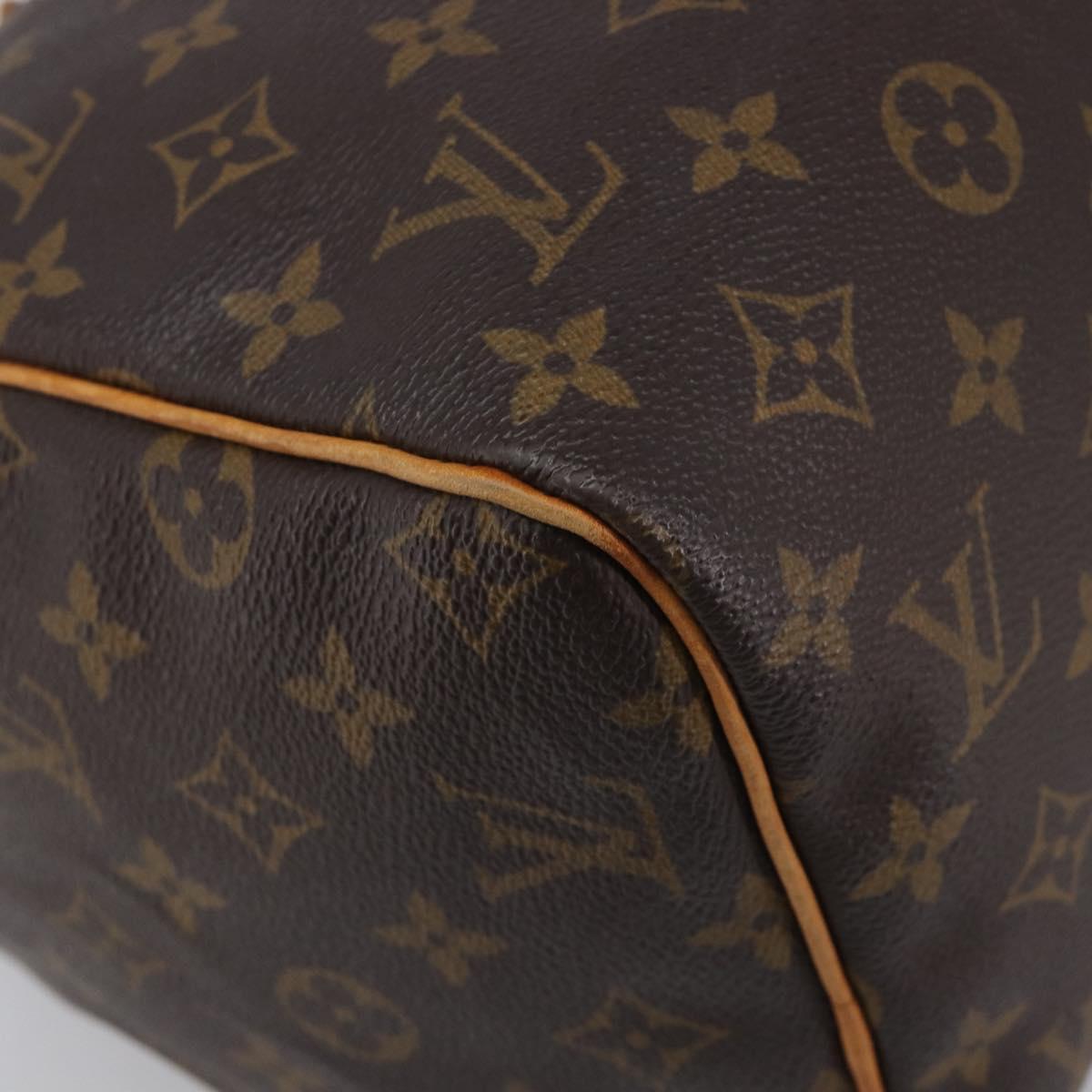 LOUIS VUITTON Monogram Speedy 30 Hand Bag M41526 LV Auth 213401A