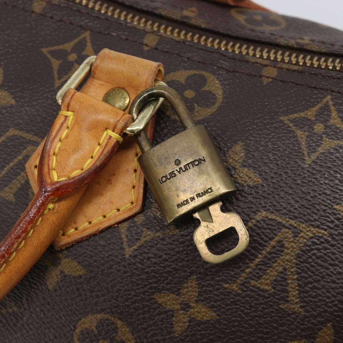 LOUIS VUITTON Monogram Speedy 30 Hand Bag M41526 LV Auth 213401A