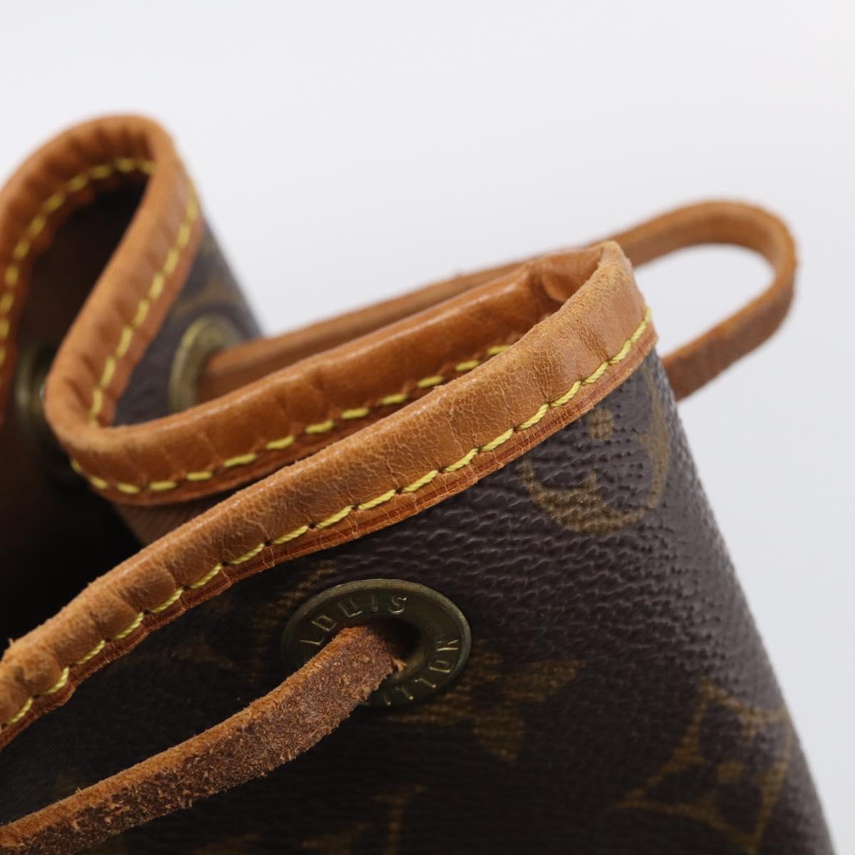 LOUIS VUITTON Monogram Noe Shoulder Bag M42224 LV Auth 213405V