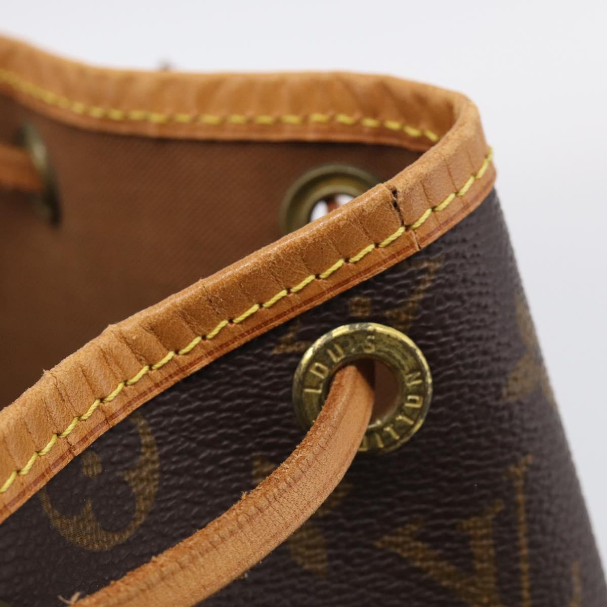 LOUIS VUITTON Monogram Noe Shoulder Bag M42224 LV Auth 213405V