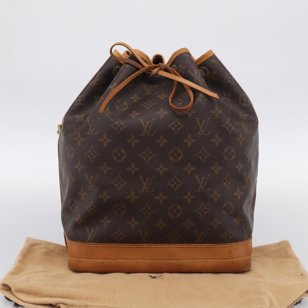 LOUIS VUITTON Monogram Noe Shoulder Bag M42224 LV Auth 213405V