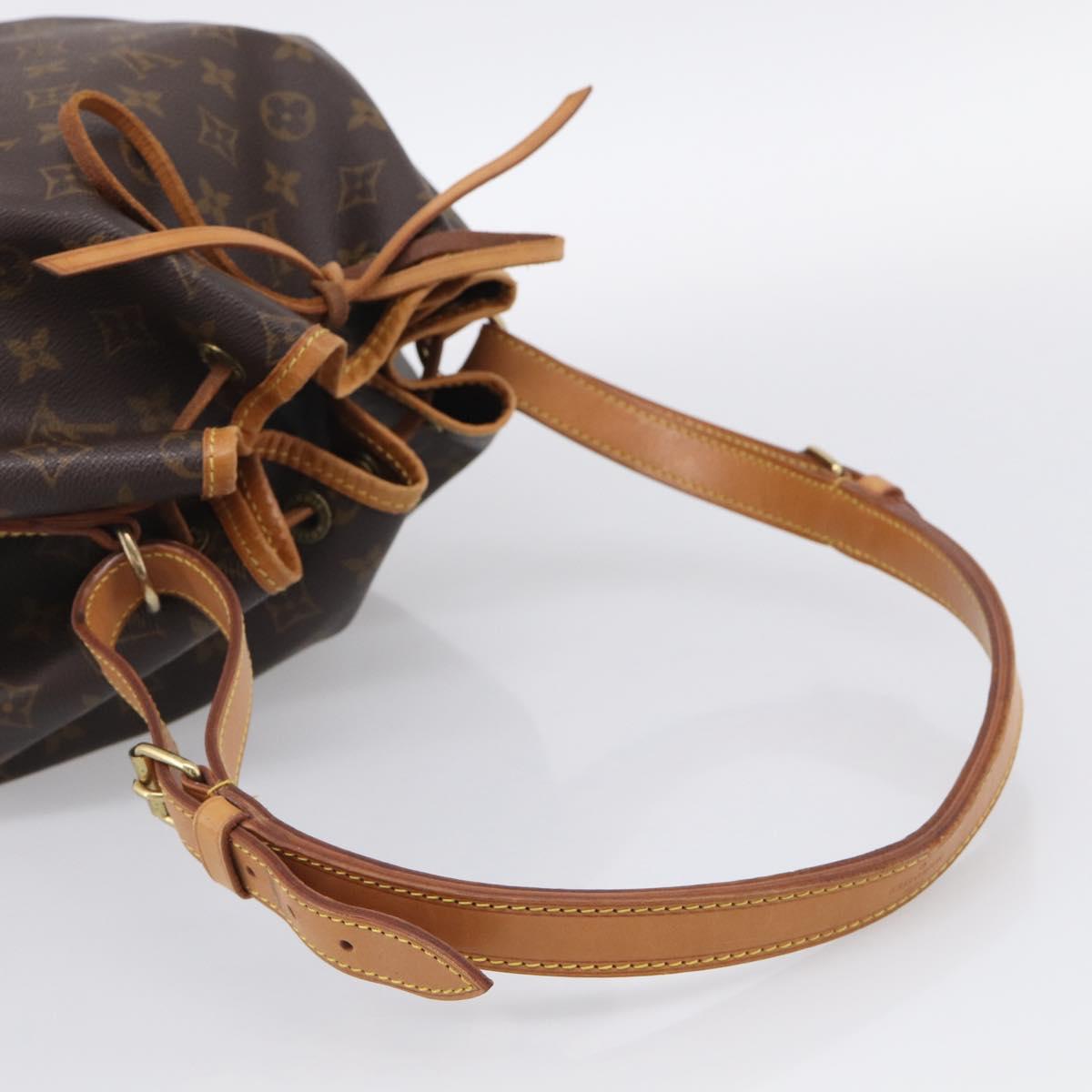 LOUIS VUITTON Monogram Noe Shoulder Bag M42224 LV Auth 213405V