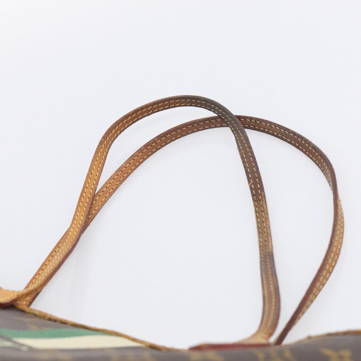 LOUIS VUITTON Monogram Neverfull MM Tote Bag M40156 LV Auth 213406