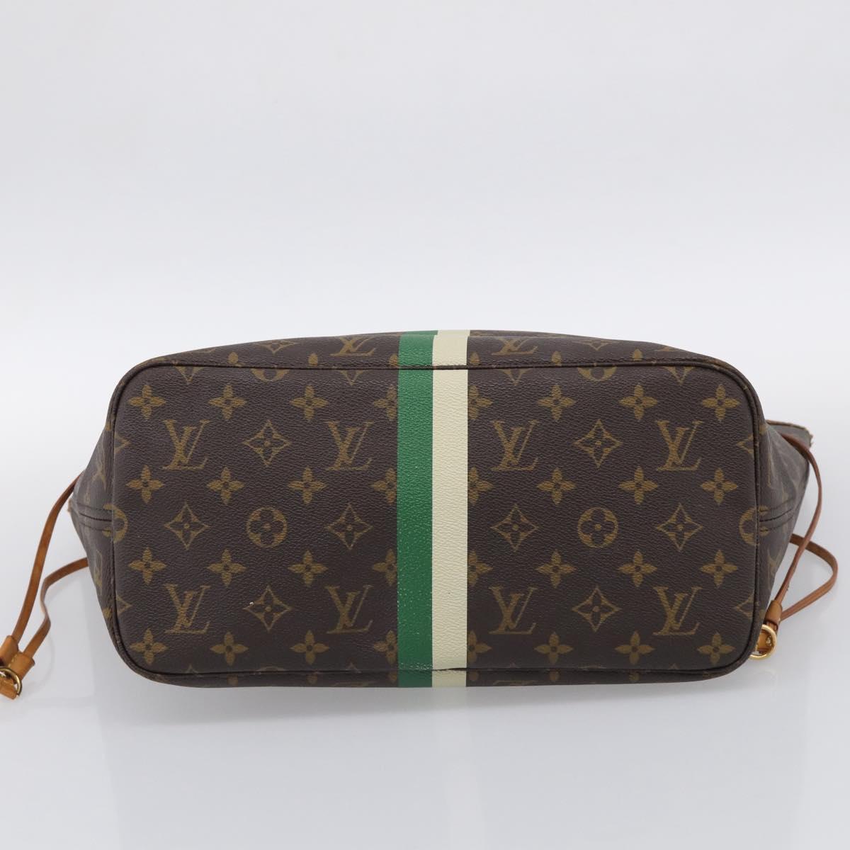 LOUIS VUITTON Monogram Neverfull MM Tote Bag M40156 LV Auth 213406