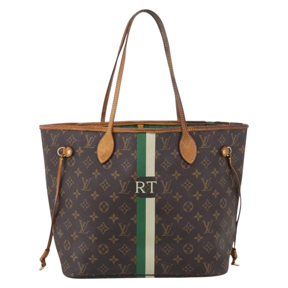 LOUIS VUITTON Monogram Neverfull MM Tote Bag M40156 LV Auth 213406