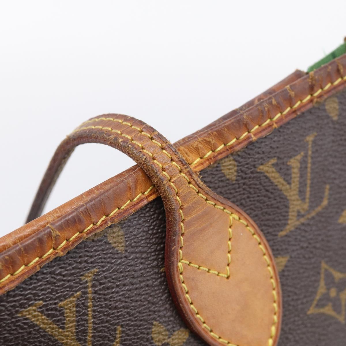 LOUIS VUITTON Monogram Neverfull MM Tote Bag M40156 LV Auth 213406