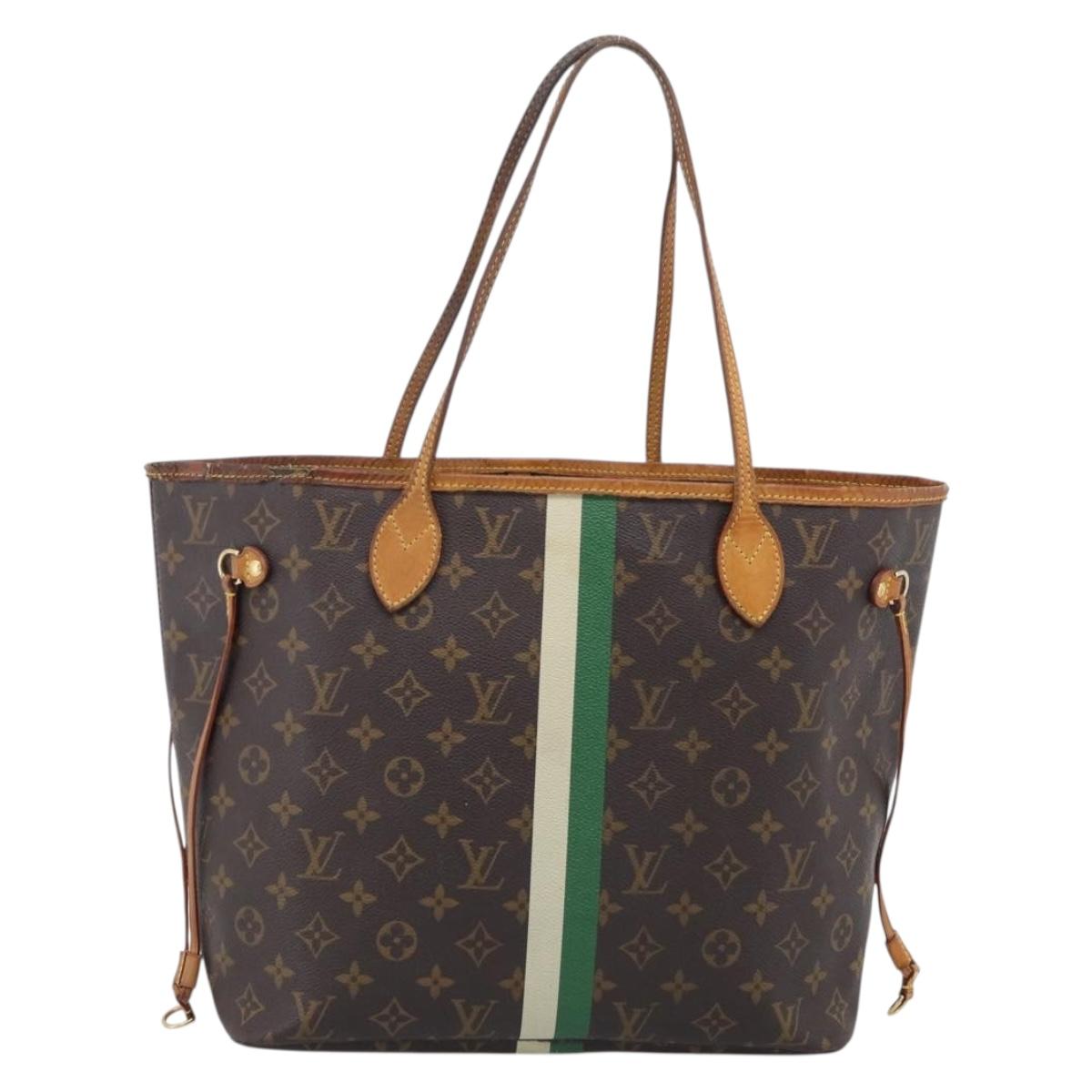 LOUIS VUITTON Monogram Neverfull MM Tote Bag M40156 LV Auth 213406