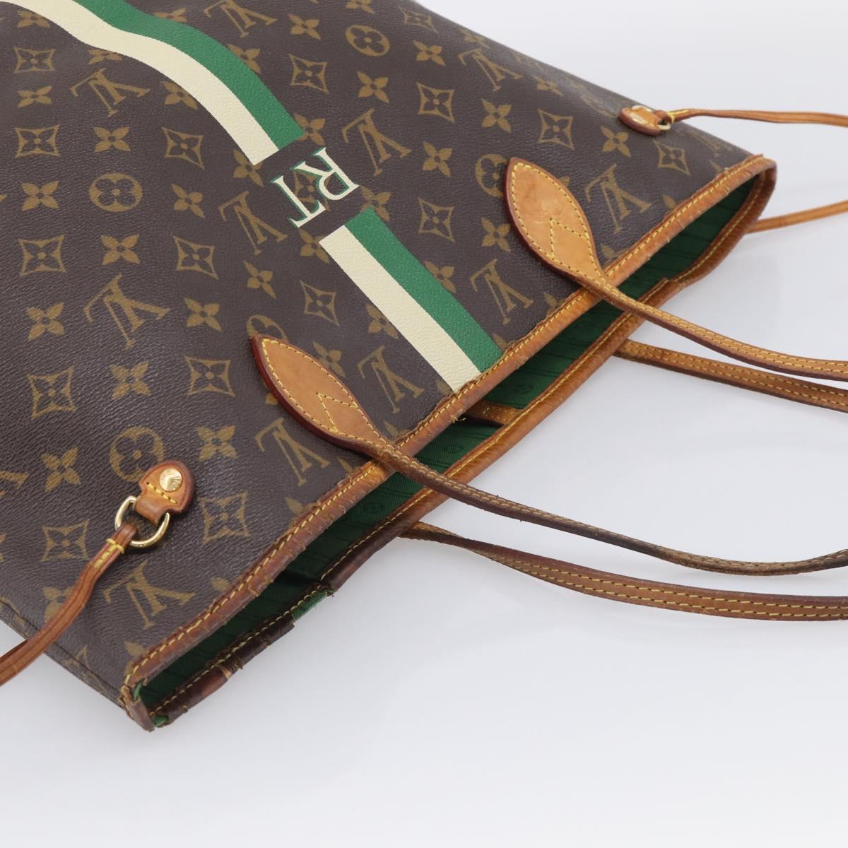 LOUIS VUITTON Monogram Neverfull MM Tote Bag M40156 LV Auth 213406